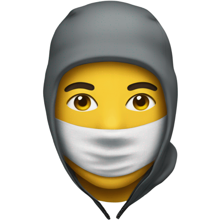 Person With Nike Ski Mask emoji