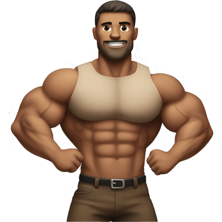 Muscle guy  emoji