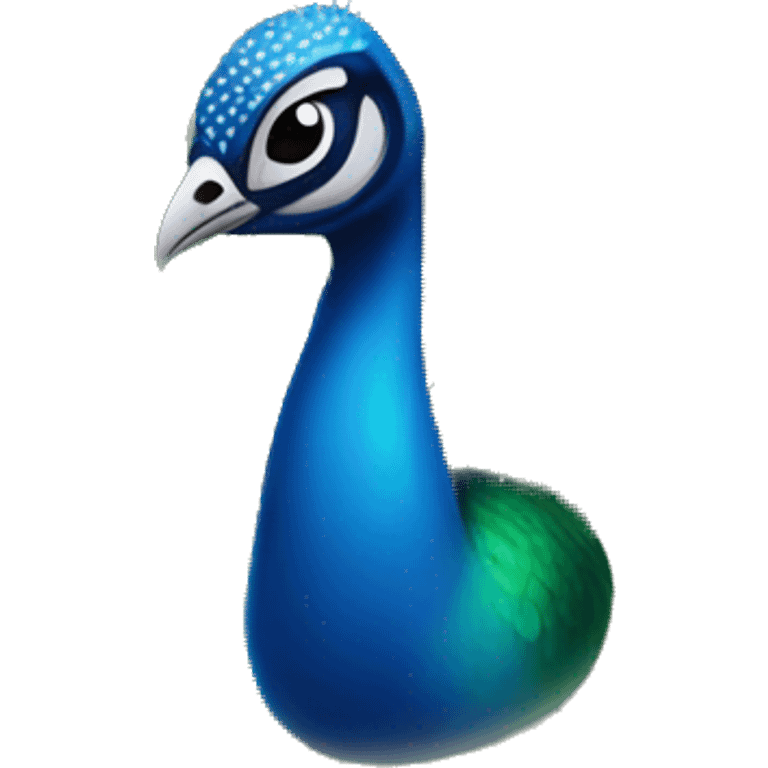 Peacock feather and lord Krishna emoji