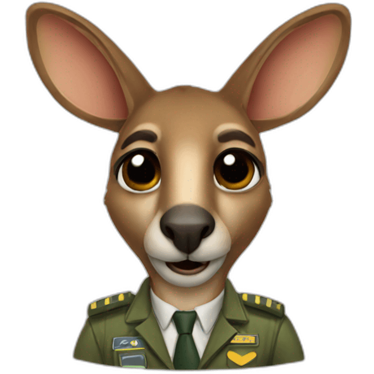 Kangaroo pilot emoji