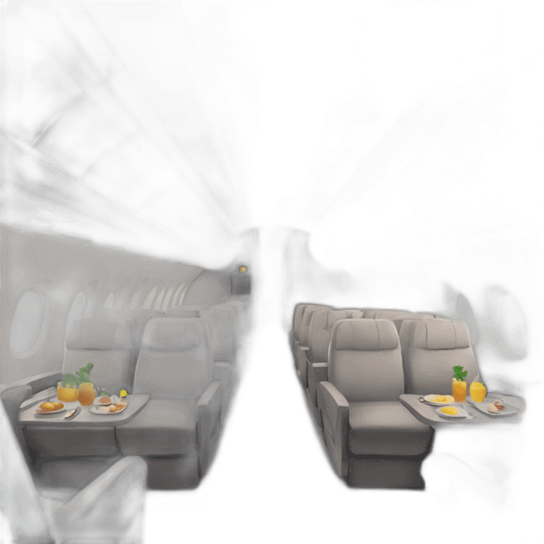 Aeroplane interior emoji