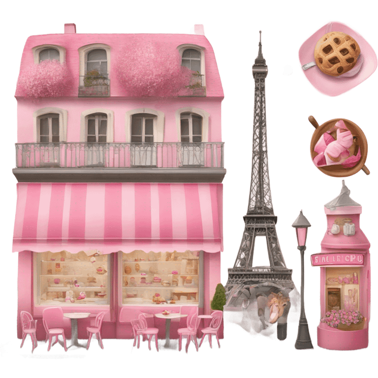 Pink Paris emoji