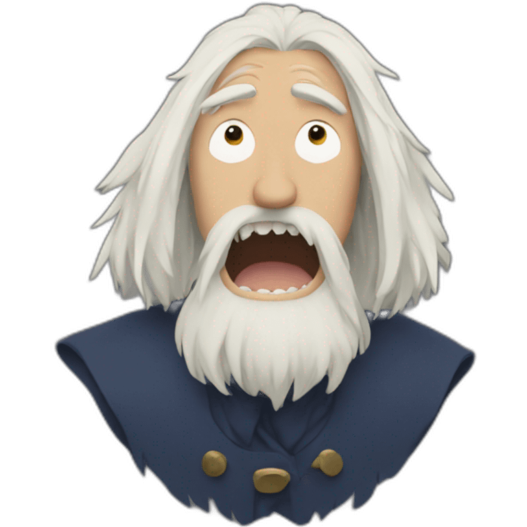 Howl from Howl's moving castle emoji