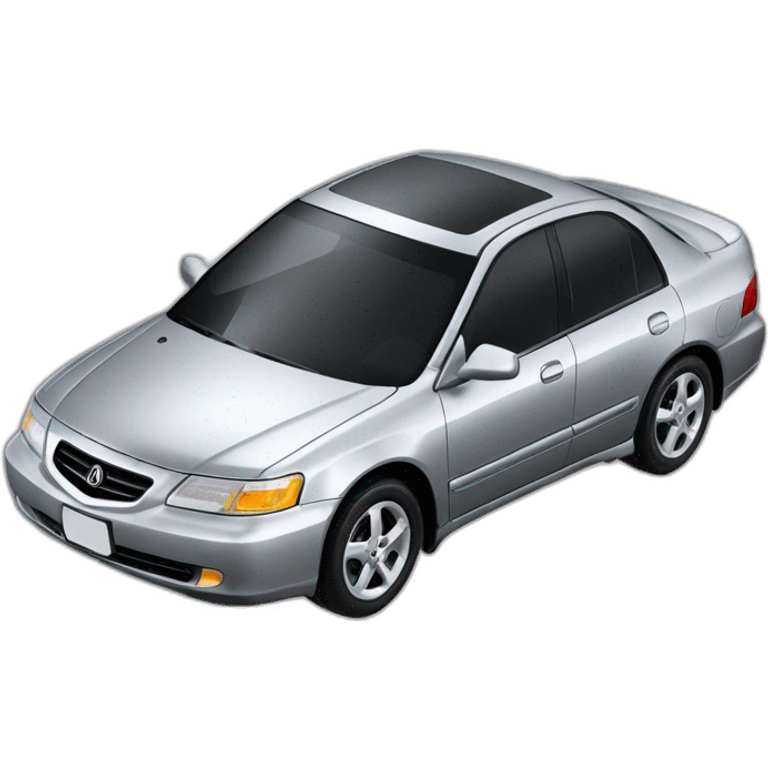 silver 2002 acura 1.7 EL emoji