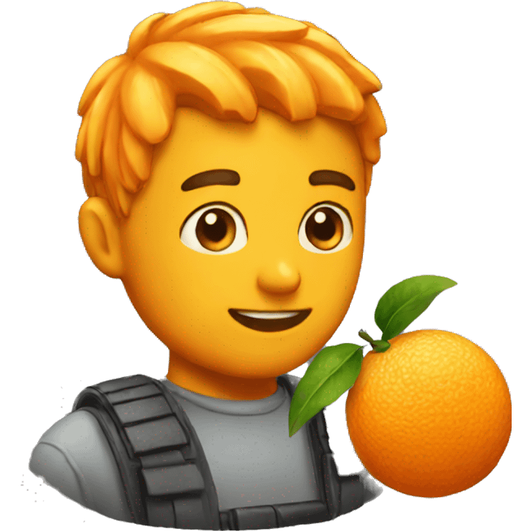 orange emoji