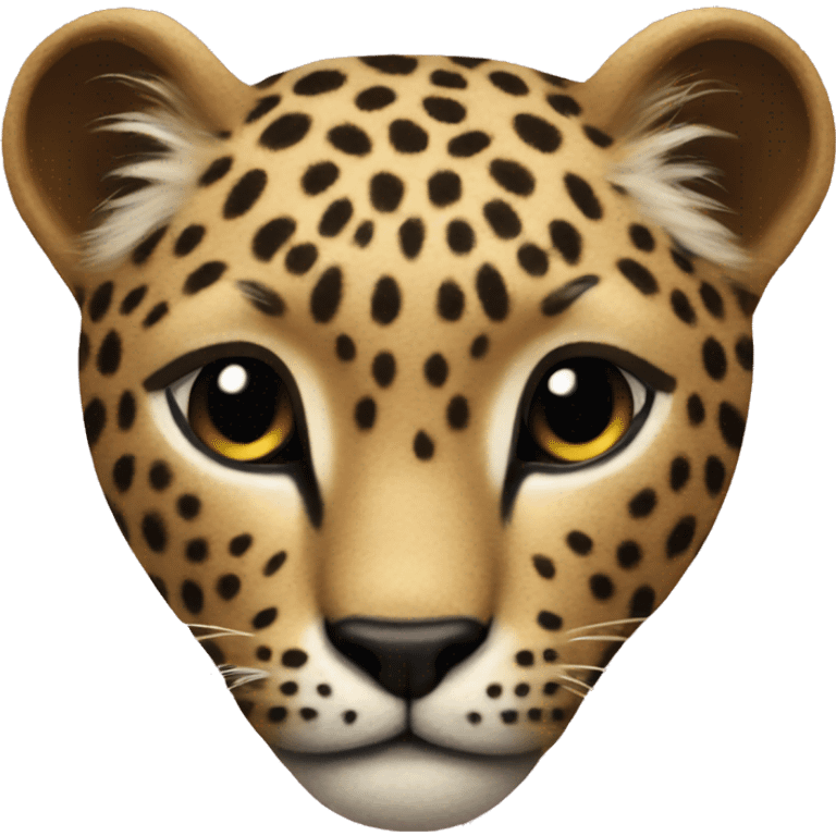 leopard heart emoji