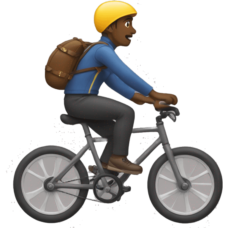 Coxriding a bike  emoji