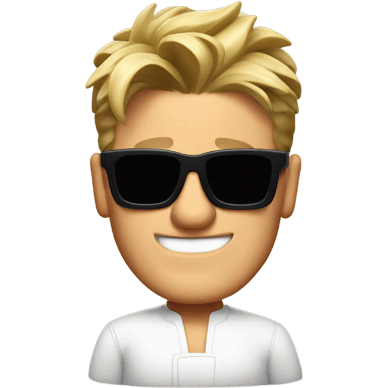 Gordon Ramsay with sunglasses emoji