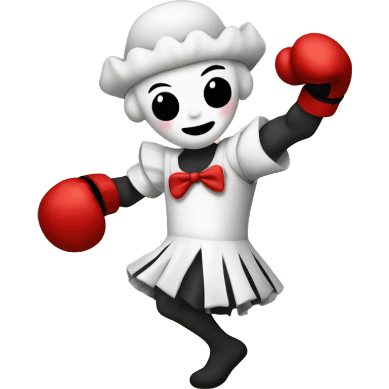 pierrot boxing emoji