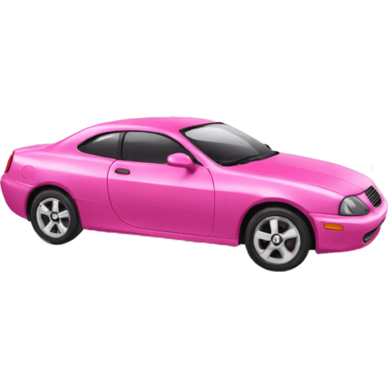 Pink coupe emoji