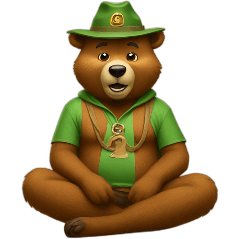 Yogi bear emoji