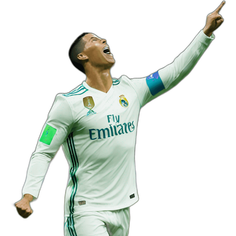 Ronaldo celebration emoji