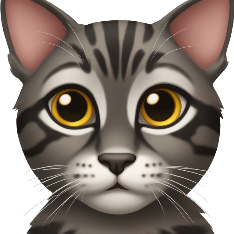 Cute myan coon cat emoji