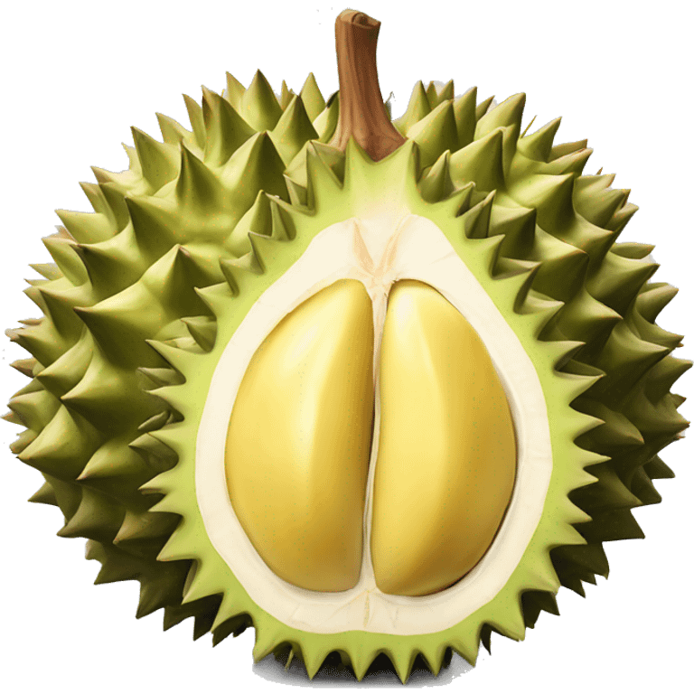 Durian fruit emoji