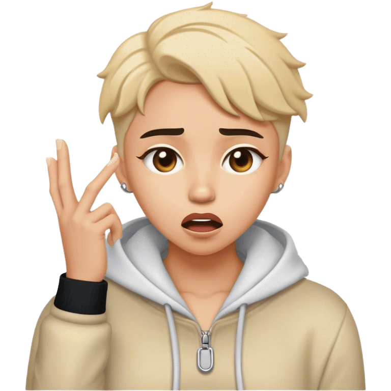 desperate influencer emoji