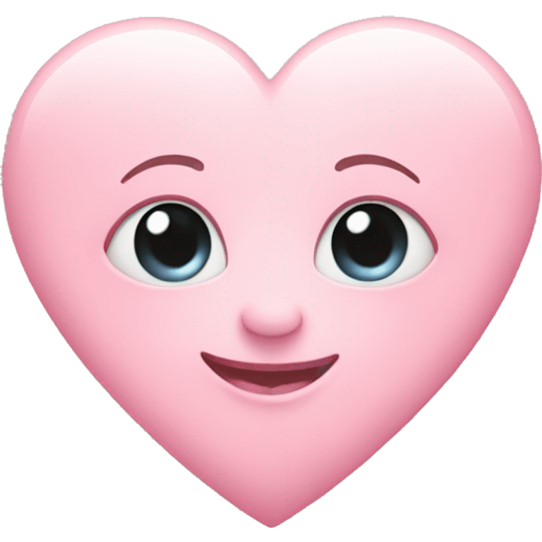 baby pink heart  emoji