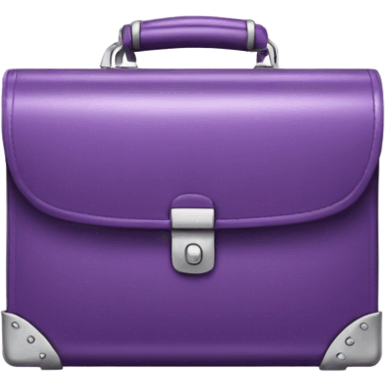 purple briefcase emoji