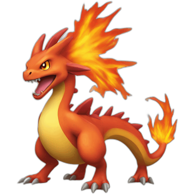 Dracaufeu pokemon emoji