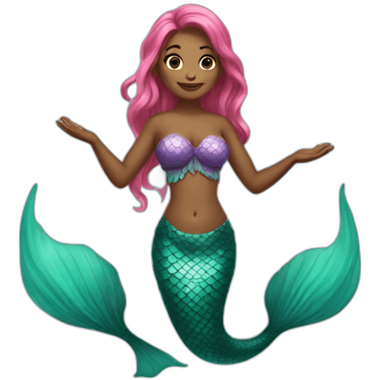 Full body mermaid emoji