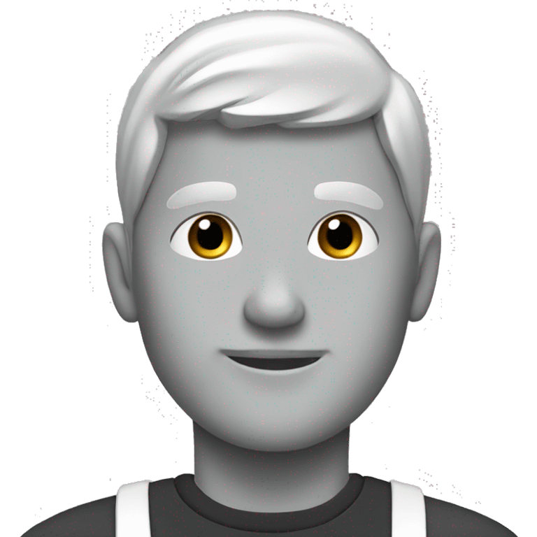 sporty programmer headshot emoji