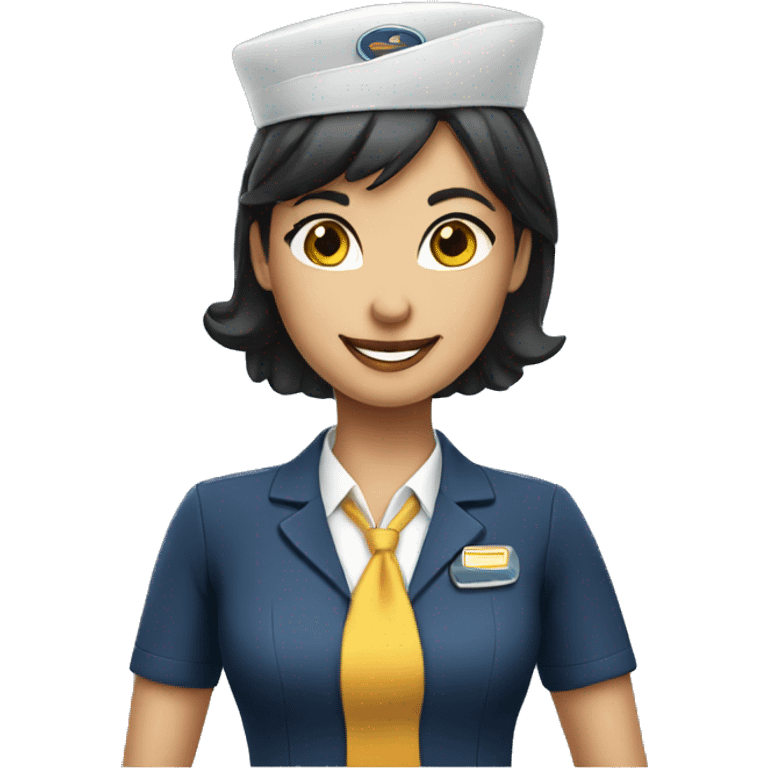 flight attendant emoji