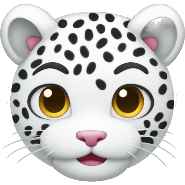 white leopard hello kitty emoji emoji