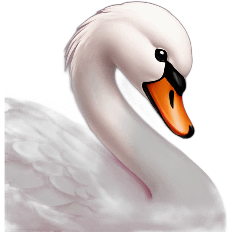 pink-swan emoji