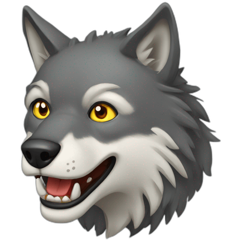 Loup garou emoji