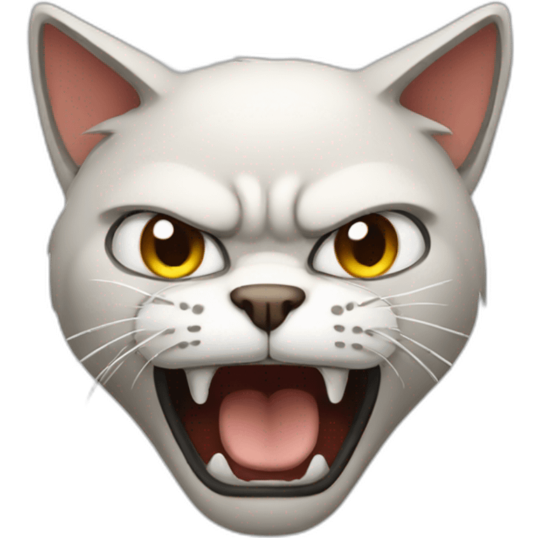 Angry cat  emoji