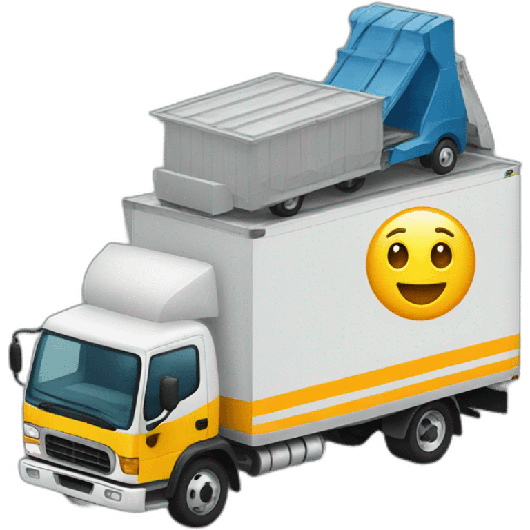 large moving truck emoji