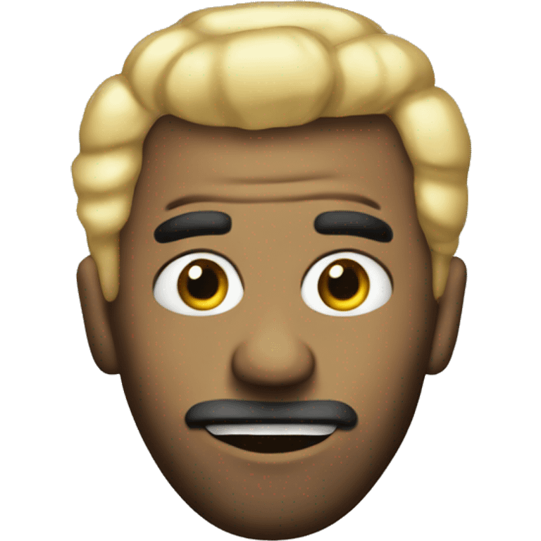 puppet evil man blonde comb over hair emoji