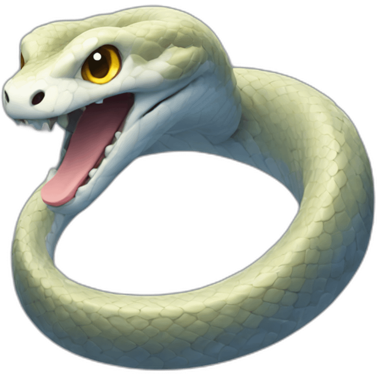 Snake patronus emoji