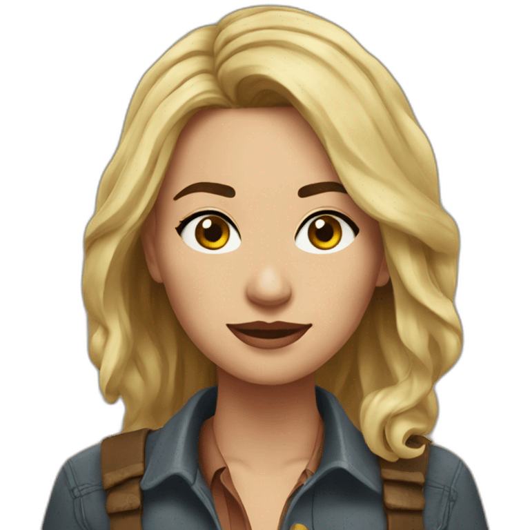 Beth from Yellowstone emoji