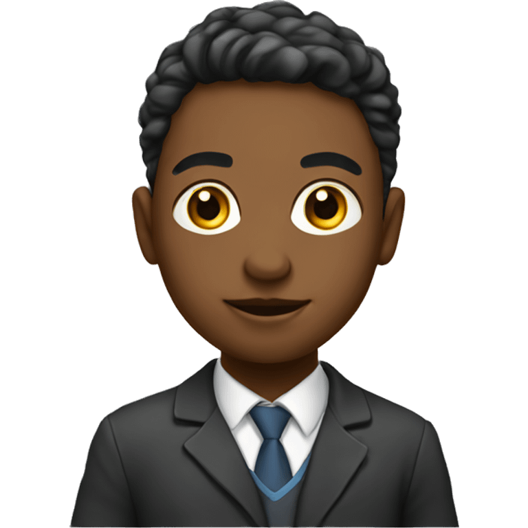 pupil in a bid school emoji