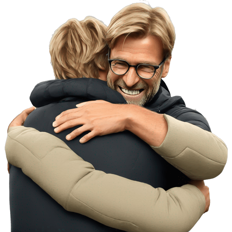 jurgen Klopp hug emoji