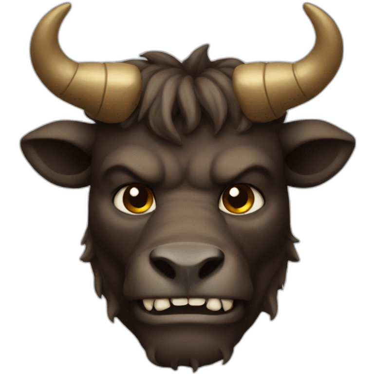 a minotaur emoji