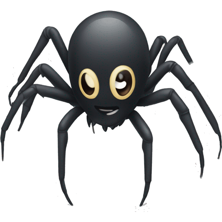 A person spider crawling emoji