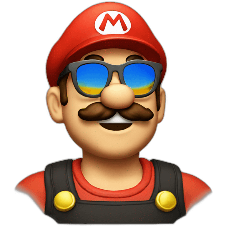 mario-with-sunglasses emoji