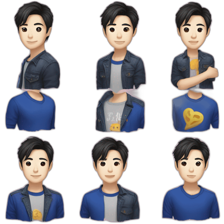 Super junior 15 member emoji