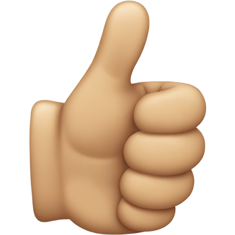 Thumbs up emoji