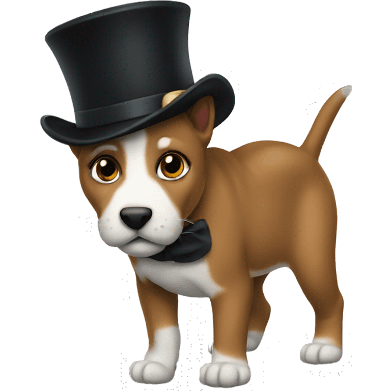 Shar with tophat emoji