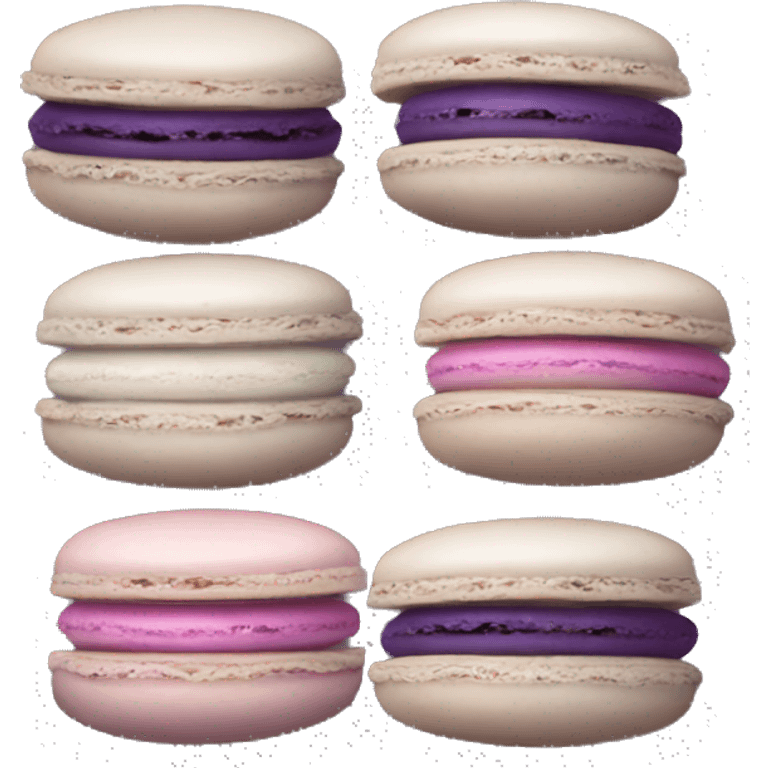 Gothic macarons emoji