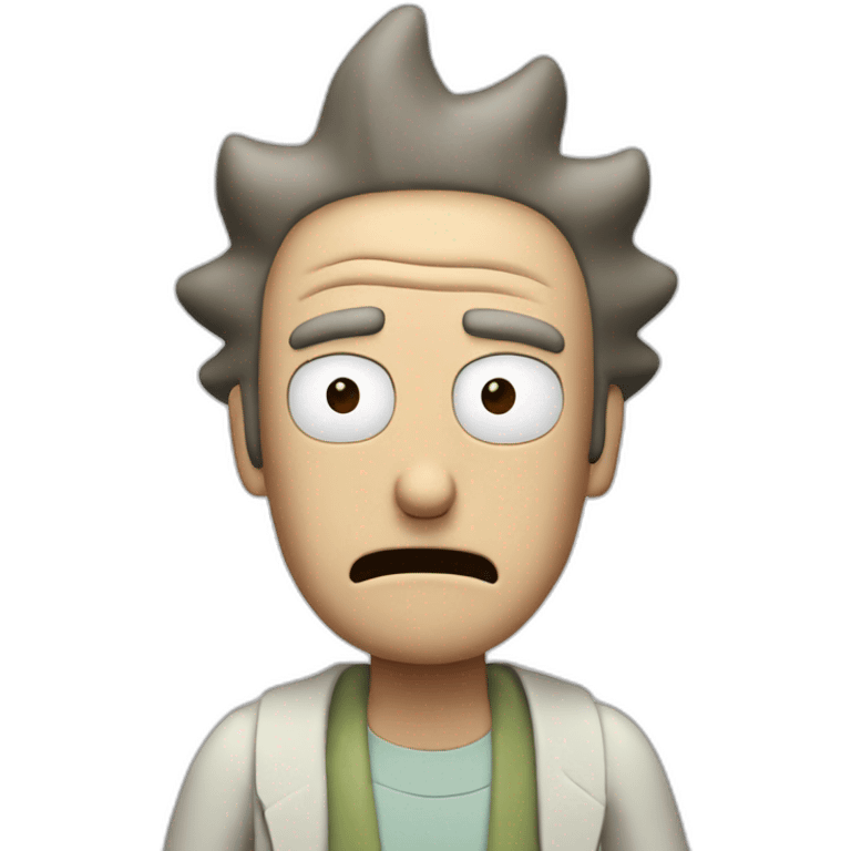 Rick Of Rick and morty emoji