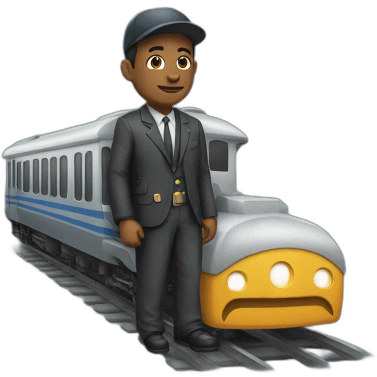 Train man emoji