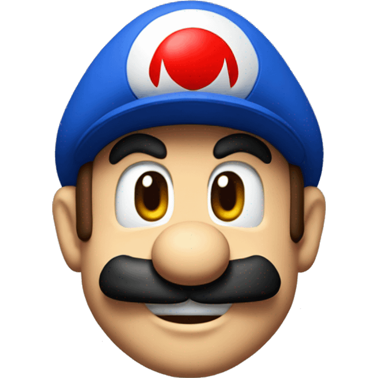 Super Mario face emoji