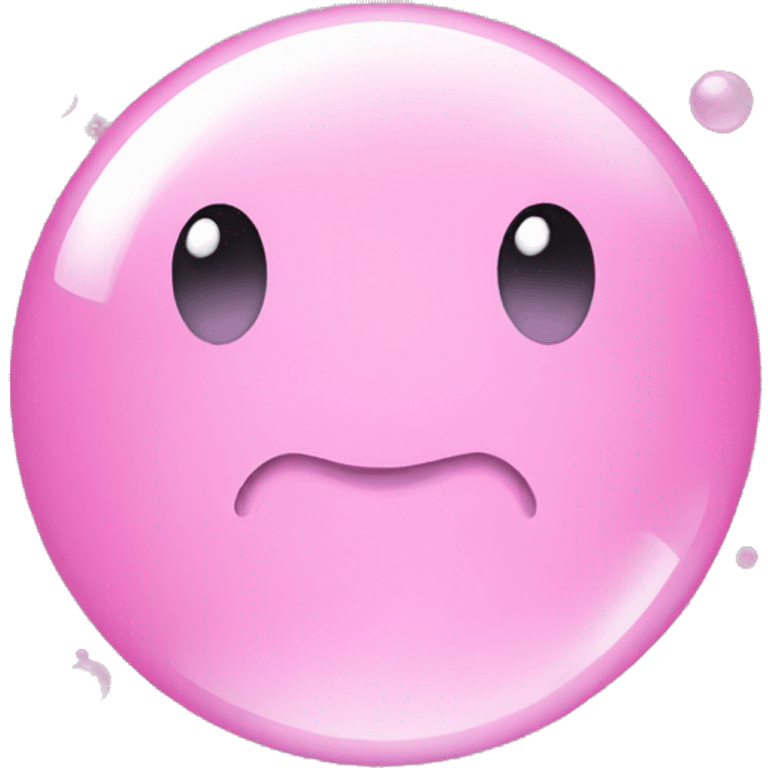 pink bubble  emoji