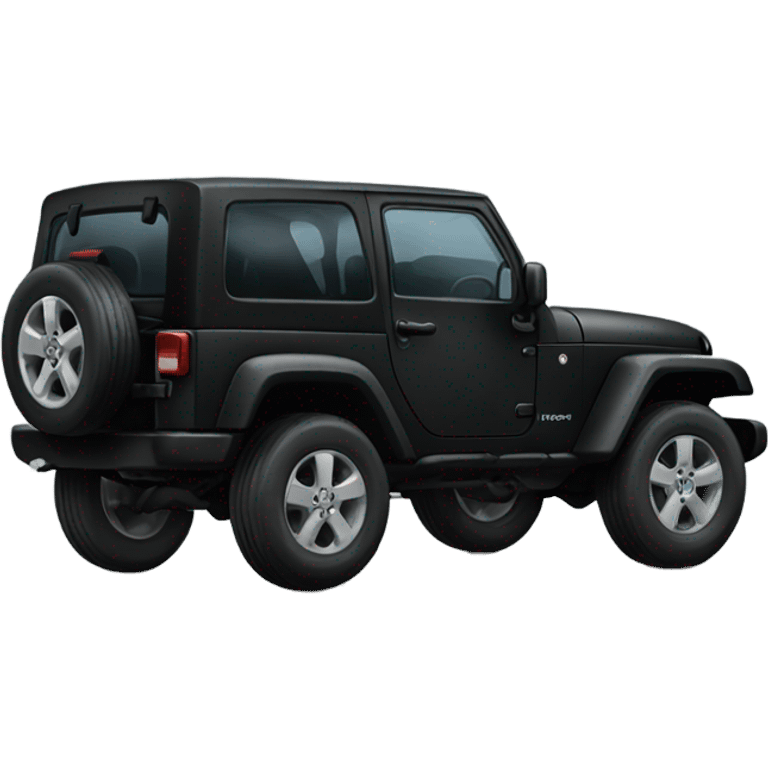 Black jeep emoji