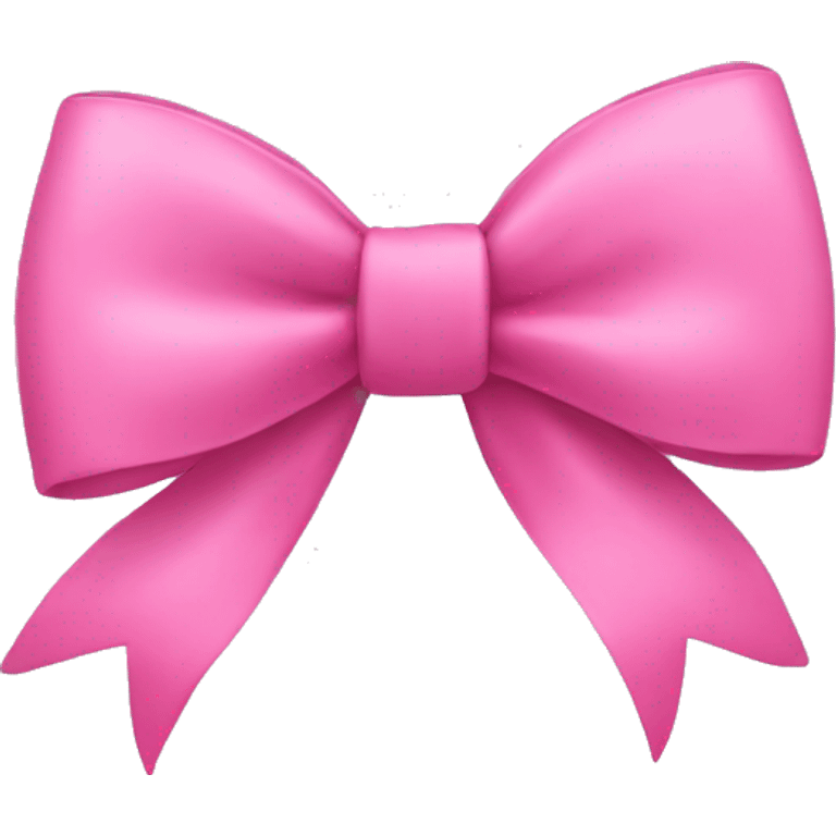 Pink bow emoji