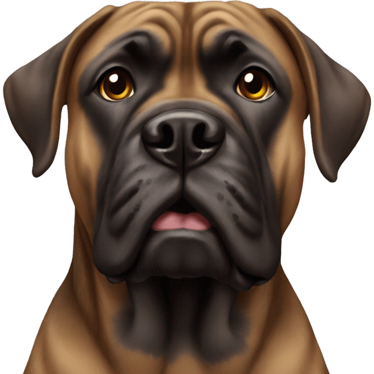 brindle mastiff mix  emoji