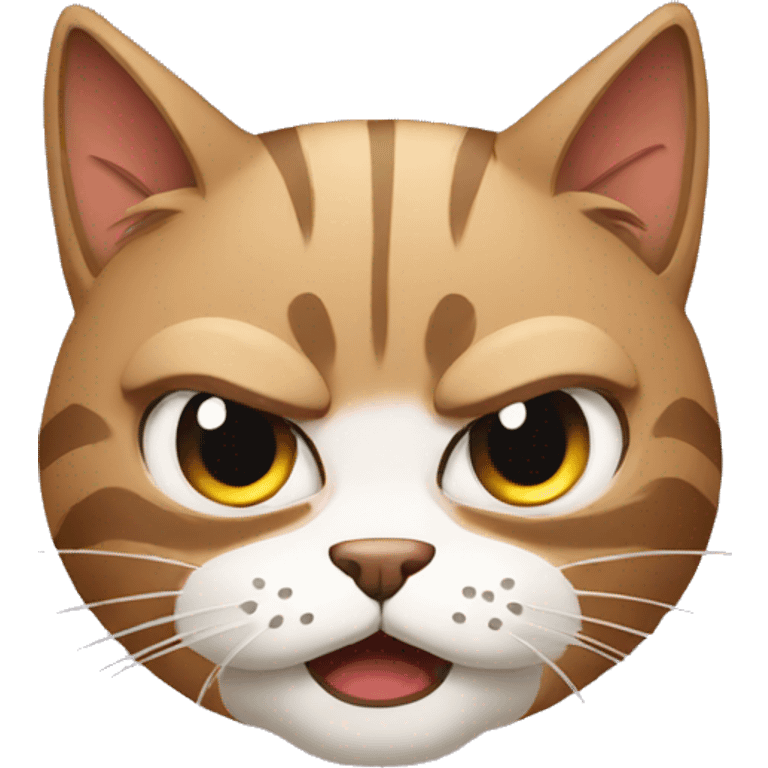 angry cat emoji